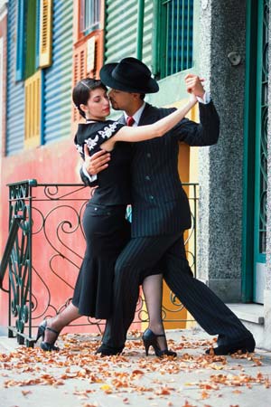 Adults milonga, tango waltz, classical tango
